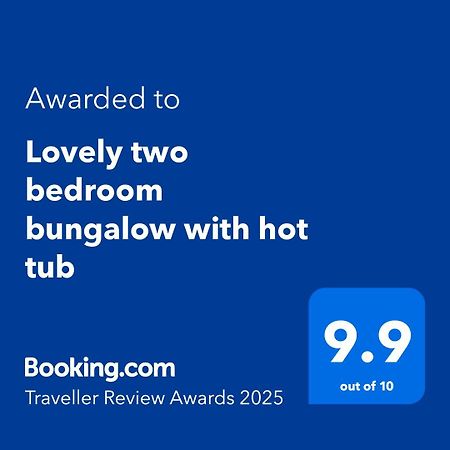 Lovely Two Bedroom Bungalow With Hot Tub Yeovil Exteriör bild
